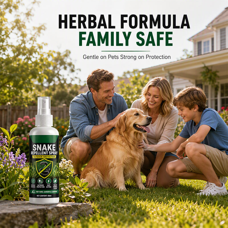 🎉 2026 Sale — Over 24,500 Sold!🌿Fast‑Acting Outdoor Snake Repellent Spray 🐍