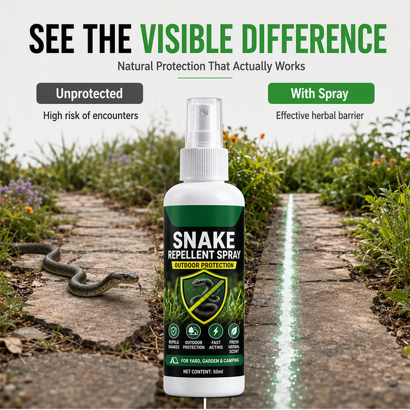 🎉 2026 Sale — Over 24,500 Sold!🌿Fast‑Acting Outdoor Snake Repellent Spray 🐍