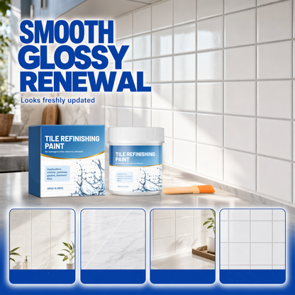 upsell White Tile Refinishing Paint with Brush