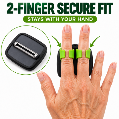 🎉2026 New Ergonomic Two-Finger Fruit and Vegetable Peeler