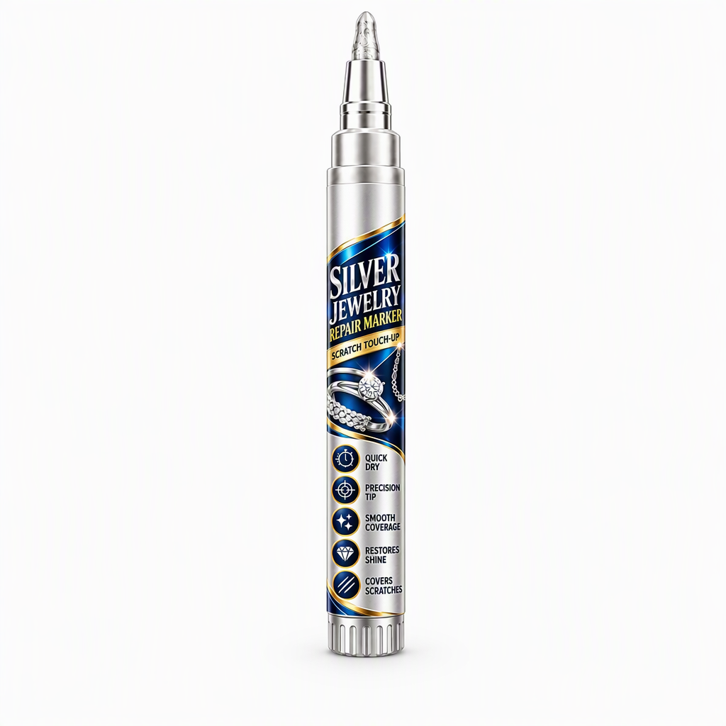 ✨ Silver-Tone Jewelry Touch-Up Pen