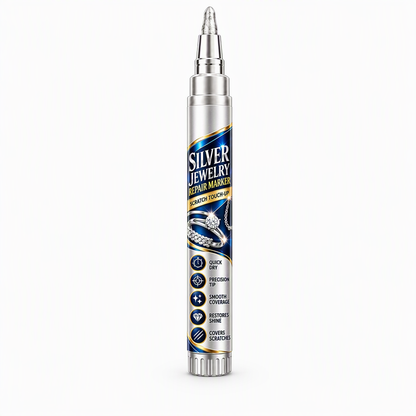 ✨ Silver-Tone Jewelry Touch-Up Pen