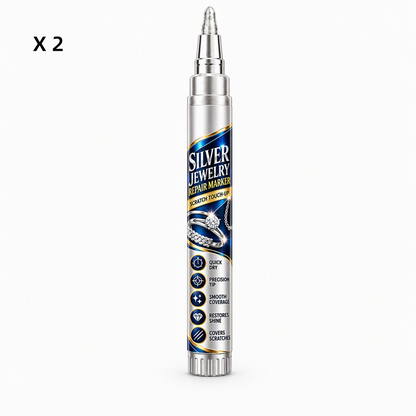 ✨ Silver-Tone Jewelry Touch-Up Pen
