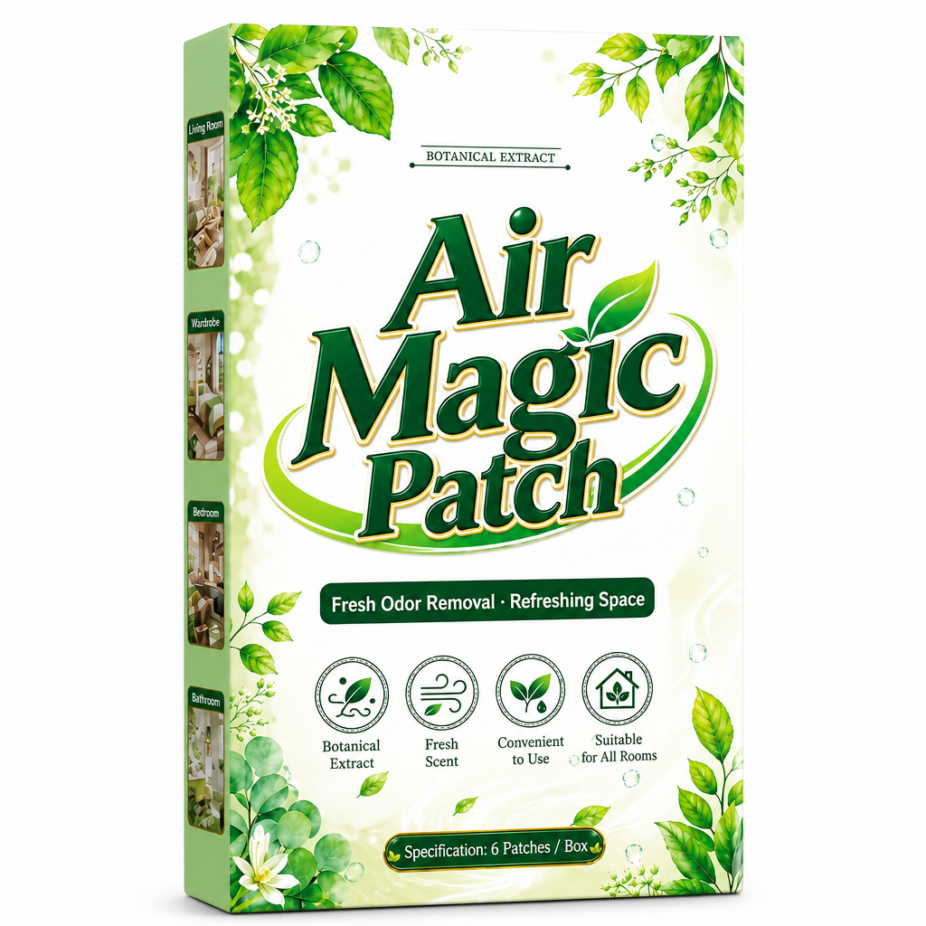 🧪6Pcs Mold Purifying Patches, Botanical Mildew Remover for Bathroom, Kitchen & Damp Areas