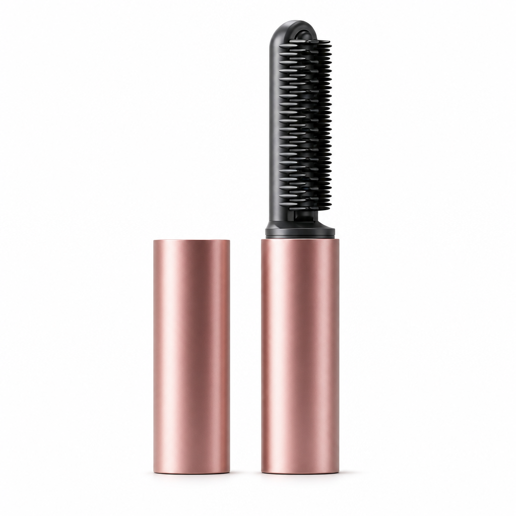 🔥50% OFF NOW!💇‍♀️Mini Cordless Heated Styling Comb, Portable Rechargeable Mini Hot Brush for Travel Hair Styling