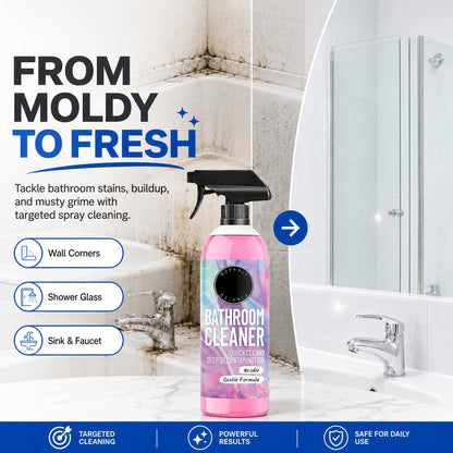 🧼 50% OFF | Powerful Multi-Purpose Cleaning Spray – Quickly Removes Limescale, Water Stains, Soap Scum & Tough Dirt